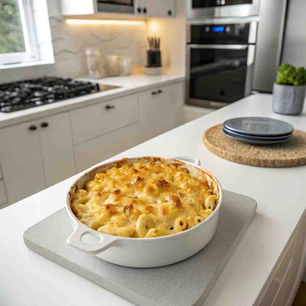 Baked Brie Mac and Cheese